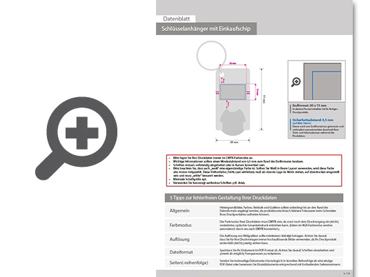 Product Bild schl__sselanh__nger_mit_einkaufswagenchip_4_0_farbig__einseitig_bedruckt